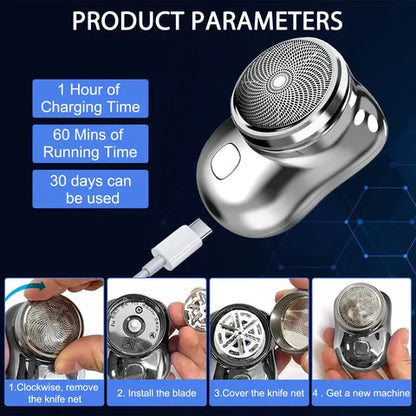 ✨ PocketCut Mini Electric Shaver ✨