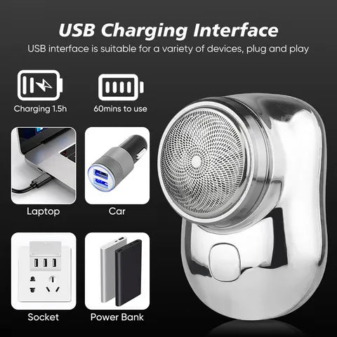 ✨ PocketCut Mini Electric Shaver ✨